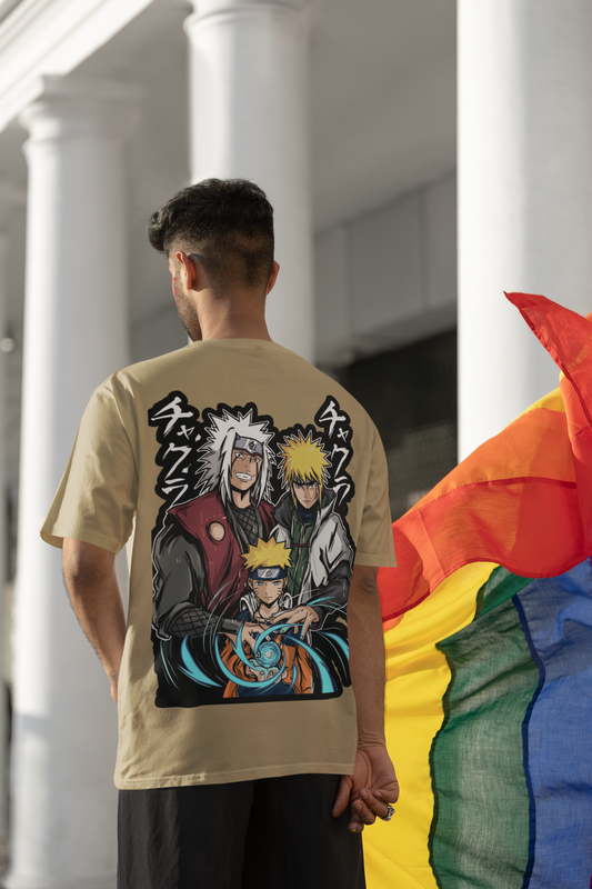 Naruto Oversized Anime T-Shirt