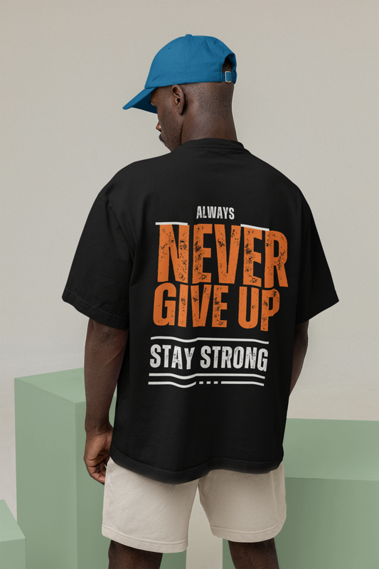 Motivational Oversized T-Shirt