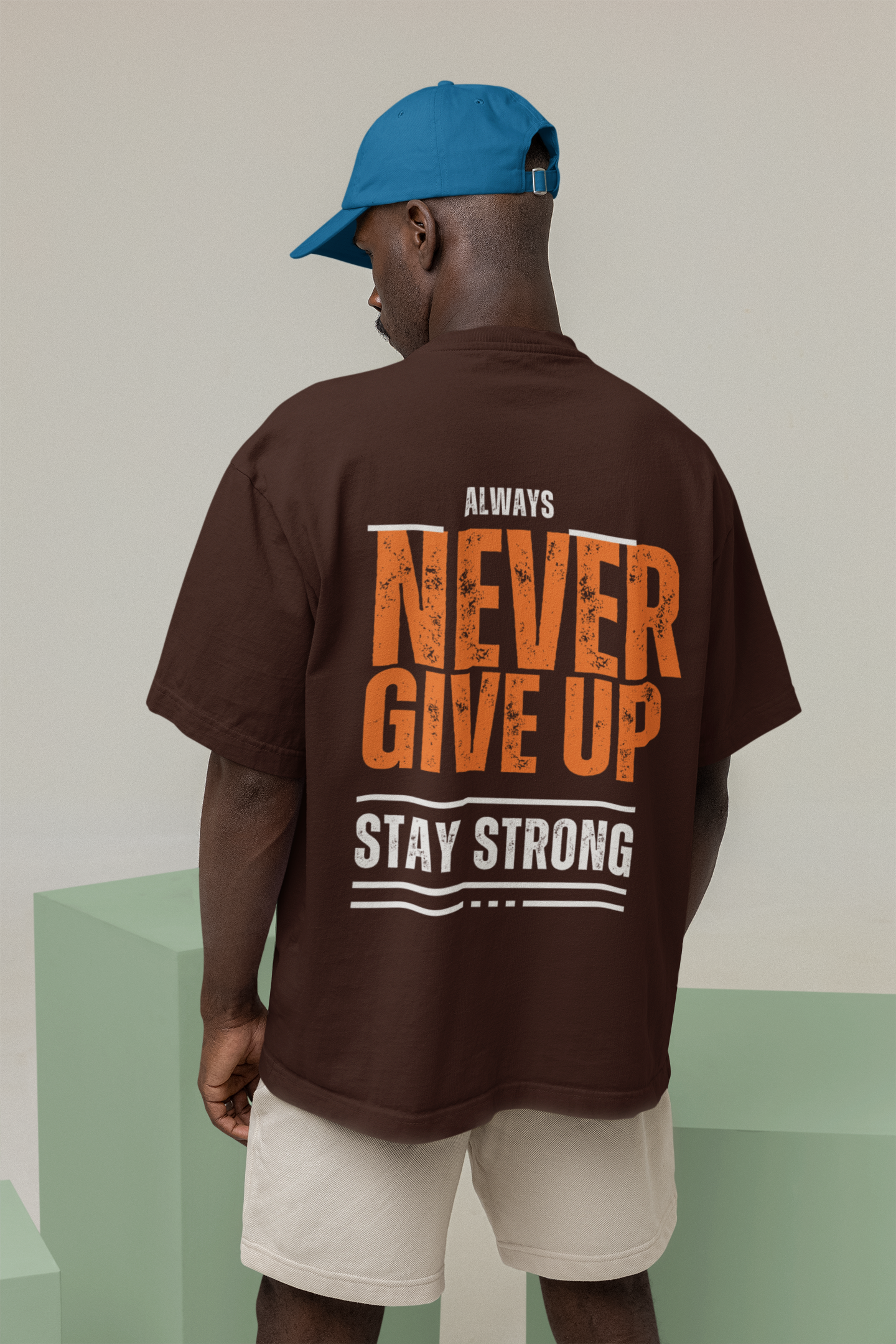 Motivational Oversized T-Shirt