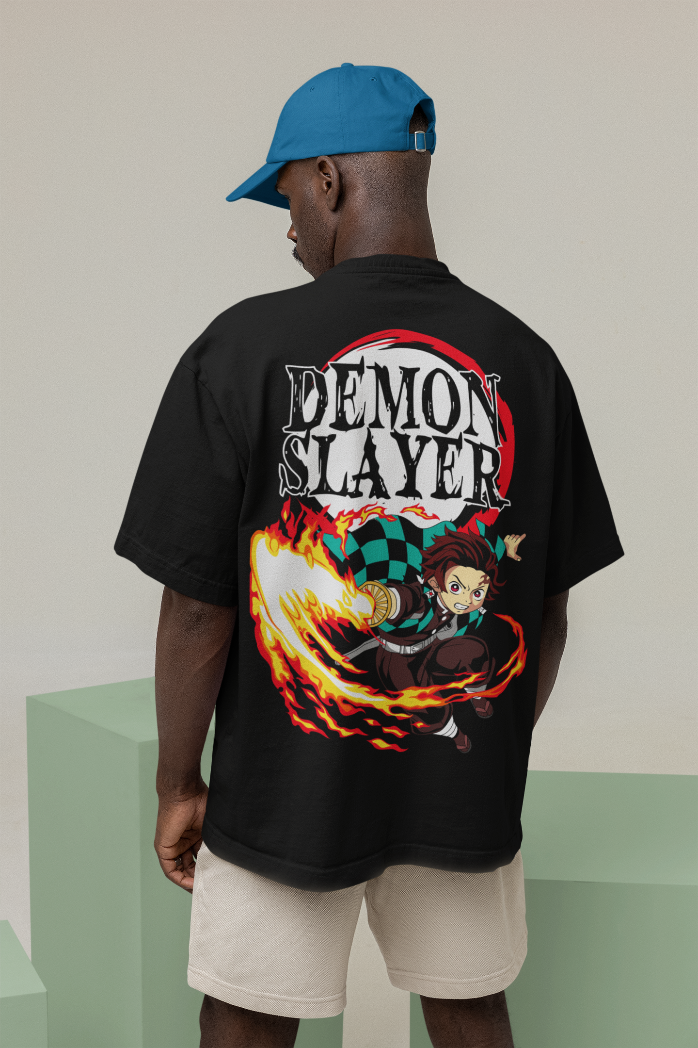 Demon Slayer Oversized Anime T-Shirt