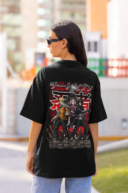 Naruto Oversized Anime T-Shirt