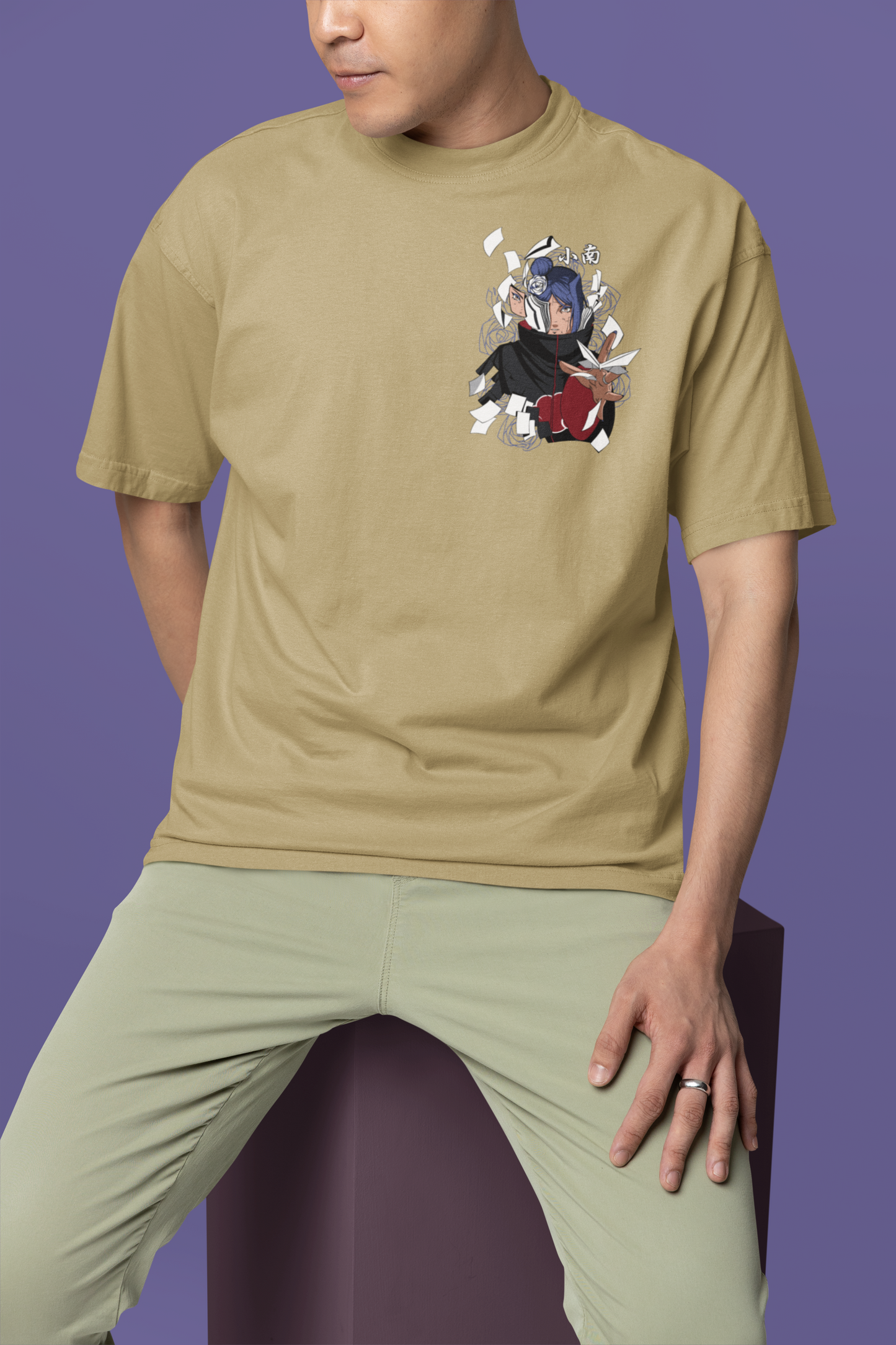 Naruto Anime Oversized Anime T-Shirt