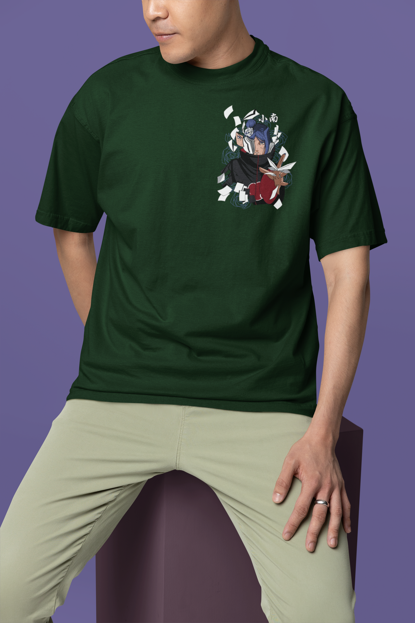 Naruto Anime Oversized Anime T-Shirt